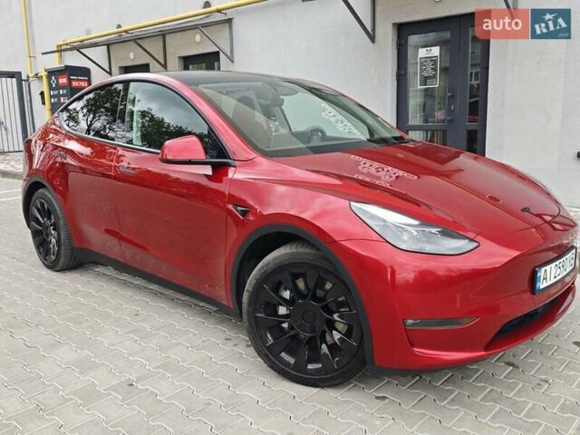 Красный Тесла Model Y, объемом двигателя 0 л и пробегом 20 тыс. км за 32000 $, фото 3 на Automoto.ua