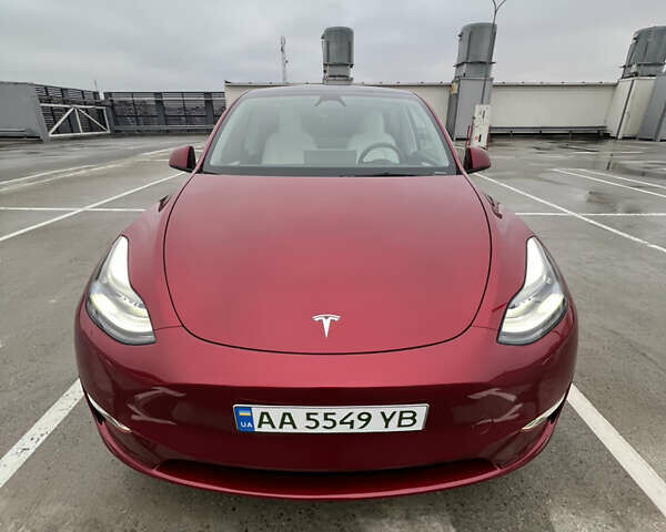 Красный Тесла Model Y, объемом двигателя 0 л и пробегом 5 тыс. км за 35500 $, фото 3 на Automoto.ua
