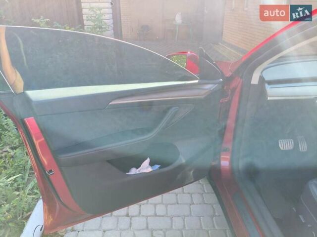 Красный Тесла Model Y, объемом двигателя 0 л и пробегом 21 тыс. км за 36500 $, фото 12 на Automoto.ua