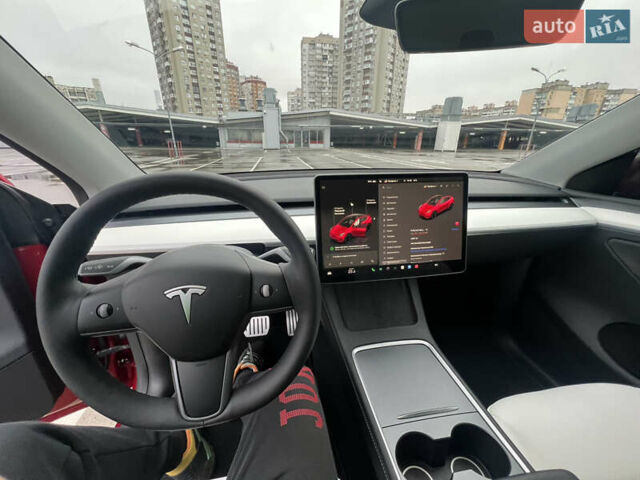 Красный Тесла Model Y, объемом двигателя 0 л и пробегом 5 тыс. км за 35500 $, фото 19 на Automoto.ua