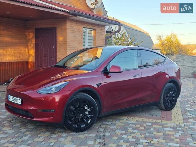 Красный Тесла Model Y, объемом двигателя 0 л и пробегом 20 тыс. км за 32000 $, фото 6 на Automoto.ua