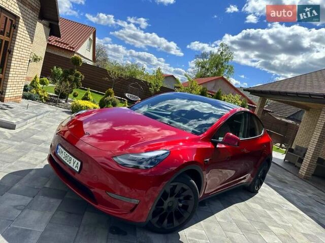 Червоний Тесла Model Y, об'ємом двигуна 0 л та пробігом 12 тис. км за 29900 $, фото 34 на Automoto.ua