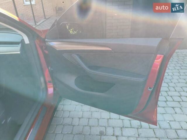 Красный Тесла Model Y, объемом двигателя 0 л и пробегом 21 тыс. км за 36500 $, фото 18 на Automoto.ua