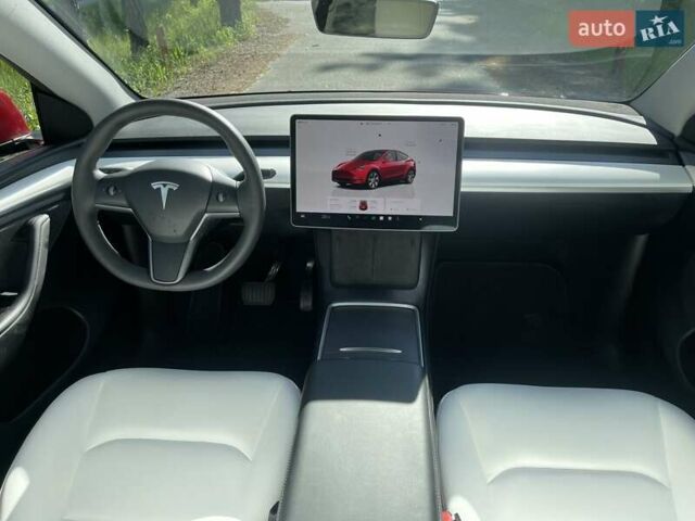 Красный Тесла Model Y, объемом двигателя 0 л и пробегом 28 тыс. км за 38300 $, фото 18 на Automoto.ua