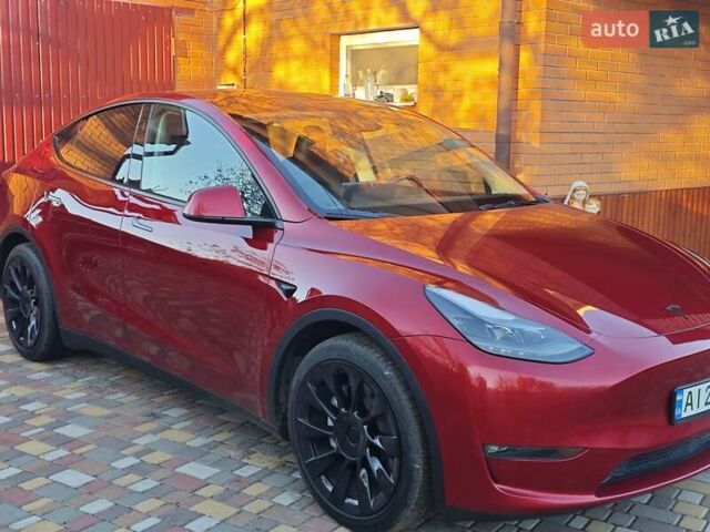 Красный Тесла Model Y, объемом двигателя 0 л и пробегом 20 тыс. км за 32000 $, фото 2 на Automoto.ua