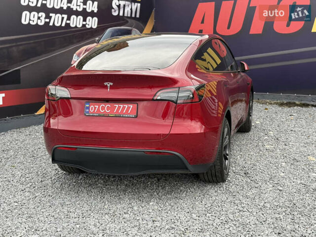 Червоний Тесла Model Y, об'ємом двигуна 0 л та пробігом 8 тис. км за 26200 $, фото 19 на Automoto.ua