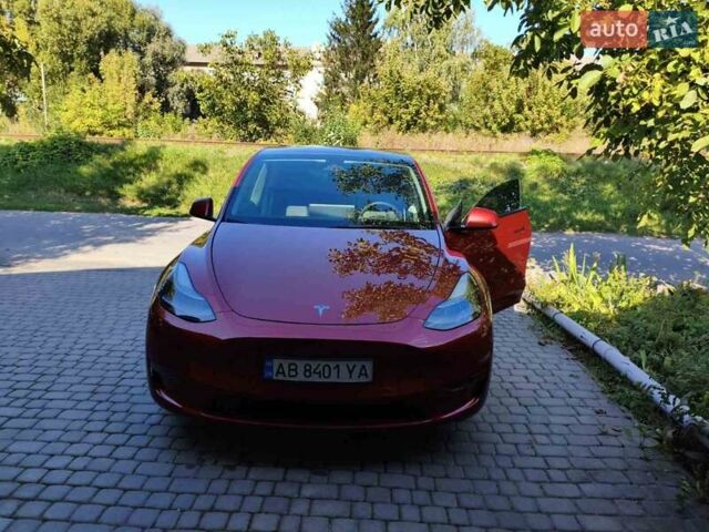 Красный Тесла Model Y, объемом двигателя 0 л и пробегом 21 тыс. км за 36500 $, фото 5 на Automoto.ua