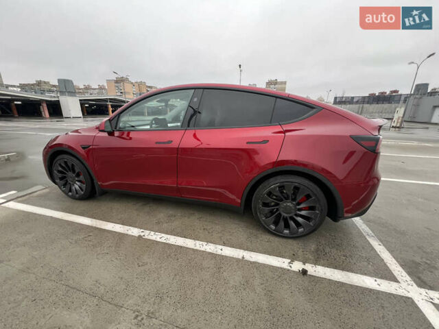 Красный Тесла Model Y, объемом двигателя 0 л и пробегом 5 тыс. км за 35500 $, фото 6 на Automoto.ua