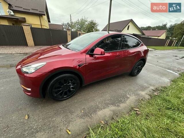 Красный Тесла Model Y, объемом двигателя 0 л и пробегом 18 тыс. км за 31500 $, фото 2 на Automoto.ua