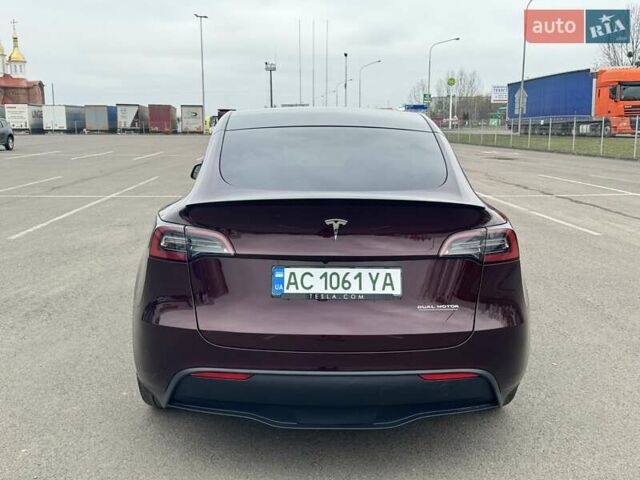Красный Тесла Model Y, объемом двигателя 0 л и пробегом 3 тыс. км за 38700 $, фото 20 на Automoto.ua