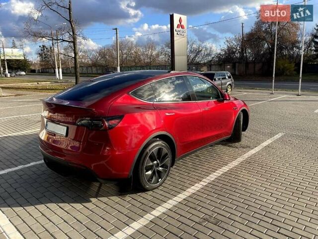 Красный Тесла Model Y, объемом двигателя 0 л и пробегом 7 тыс. км за 30500 $, фото 2 на Automoto.ua
