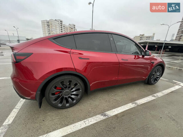 Красный Тесла Model Y, объемом двигателя 0 л и пробегом 5 тыс. км за 35500 $, фото 12 на Automoto.ua