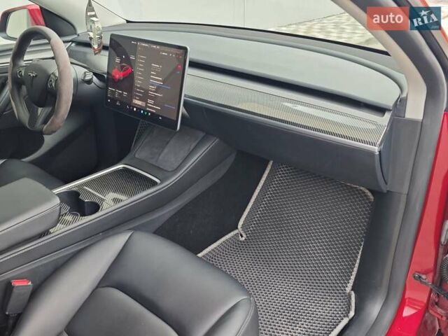 Красный Тесла Model Y, объемом двигателя 0 л и пробегом 20 тыс. км за 32000 $, фото 15 на Automoto.ua