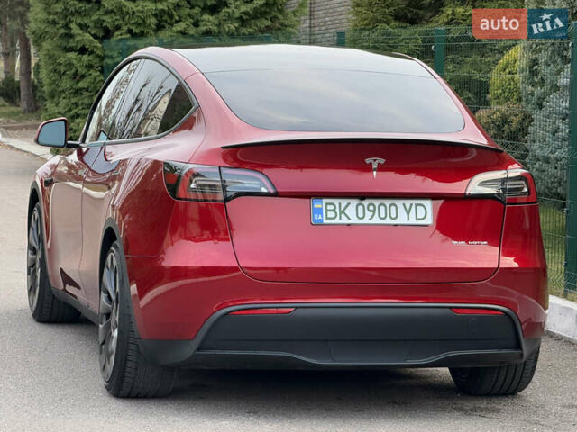 Красный Тесла Model Y, объемом двигателя 0 л и пробегом 4 тыс. км за 34999 $, фото 28 на Automoto.ua