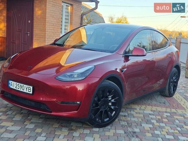 Красный Тесла Model Y, объемом двигателя 0 л и пробегом 20 тыс. км за 32000 $, фото 7 на Automoto.ua