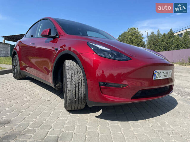 Червоний Тесла Model Y, об'ємом двигуна 0 л та пробігом 2 тис. км за 34500 $, фото 6 на Automoto.ua