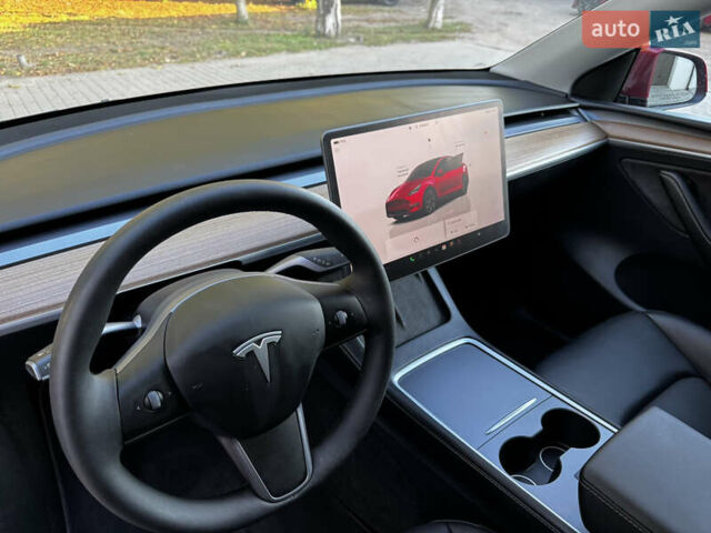 Красный Тесла Model Y, объемом двигателя 0 л и пробегом 3 тыс. км за 33500 $, фото 9 на Automoto.ua