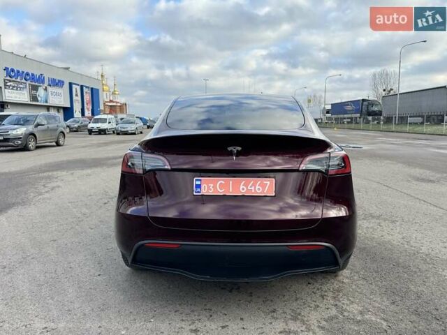 Красный Тесла Model Y, объемом двигателя 0 л и пробегом 42 тыс. км за 33900 $, фото 5 на Automoto.ua