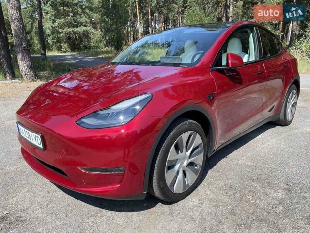 Красный Тесла Model Y, объемом двигателя 0 л и пробегом 28 тыс. км за 38300 $, фото 20 на Automoto.ua