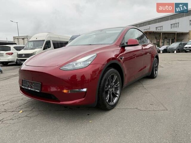 Красный Тесла Model Y, объемом двигателя 0 л и пробегом 19 тыс. км за 24500 $, фото 3 на Automoto.ua