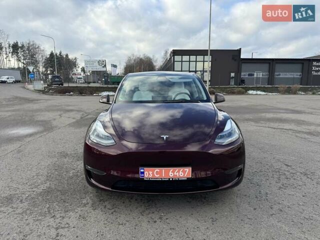 Красный Тесла Model Y, объемом двигателя 0 л и пробегом 42 тыс. км за 33900 $, фото 11 на Automoto.ua