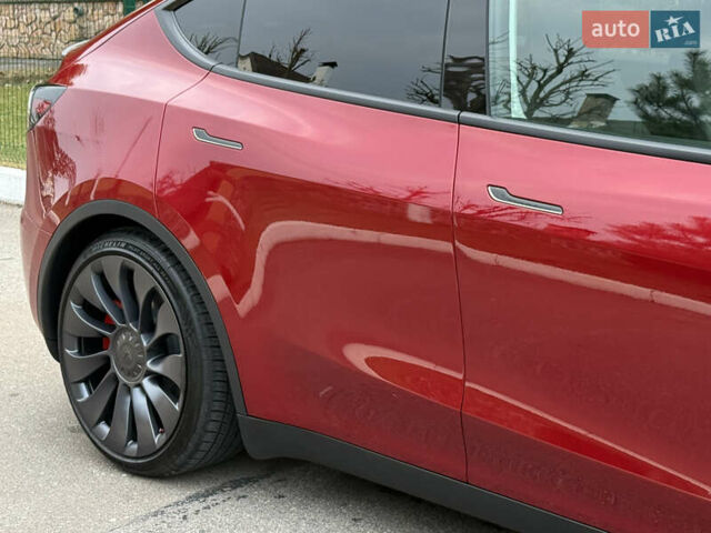 Красный Тесла Model Y, объемом двигателя 0 л и пробегом 4 тыс. км за 34999 $, фото 43 на Automoto.ua