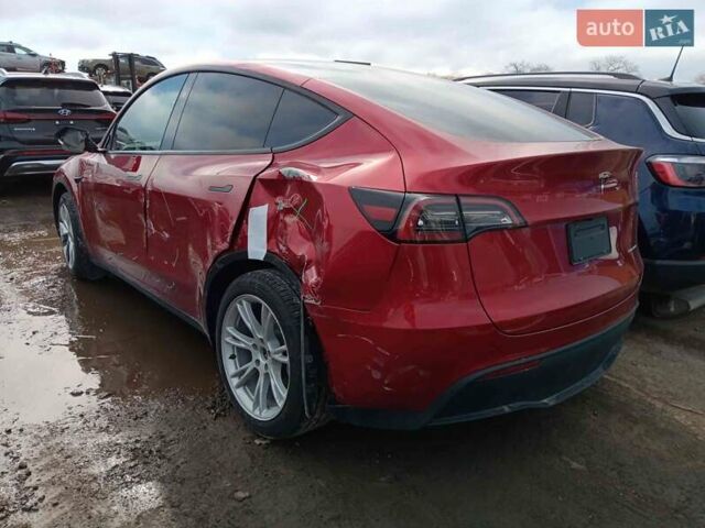 Красный Тесла Model Y, объемом двигателя 0 л и пробегом 13 тыс. км за 33000 $, фото 6 на Automoto.ua