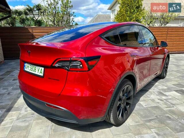 Червоний Тесла Model Y, об'ємом двигуна 0 л та пробігом 12 тис. км за 29900 $, фото 26 на Automoto.ua