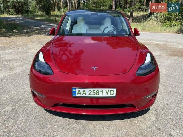 Красный Тесла Model Y, объемом двигателя 0 л и пробегом 28 тыс. км за 38300 $, фото 29 на Automoto.ua