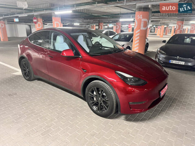 Красный Тесла Model Y, объемом двигателя 0 л и пробегом 12 тыс. км за 28880 $, фото 3 на Automoto.ua