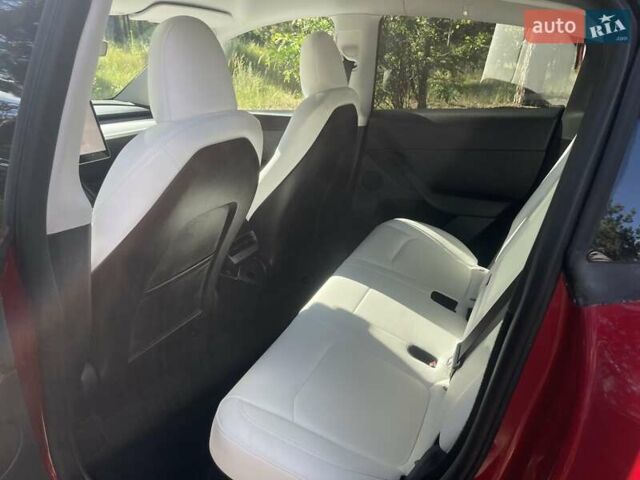 Красный Тесла Model Y, объемом двигателя 0 л и пробегом 28 тыс. км за 38300 $, фото 14 на Automoto.ua