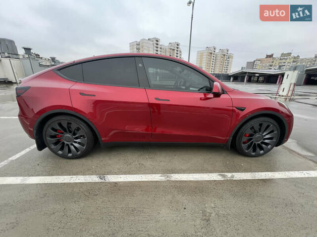 Красный Тесла Model Y, объемом двигателя 0 л и пробегом 5 тыс. км за 35500 $, фото 13 на Automoto.ua
