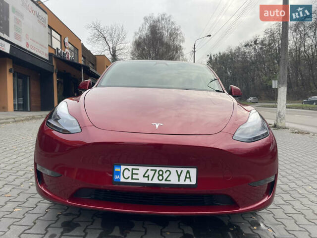 Червоний Тесла Model Y, об'ємом двигуна 0 л та пробігом 3 тис. км за 32500 $, фото 1 на Automoto.ua