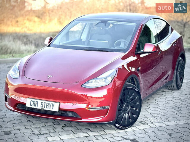 Красный Тесла Model Y, объемом двигателя 0 л и пробегом 8 тыс. км за 29999 $, фото 7 на Automoto.ua