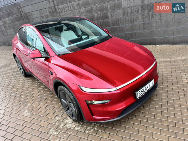 Красный Тесла Model Y, объемом двигателя 0 л и пробегом 2 тыс. км за 49990 $, фото 15 на Automoto.ua