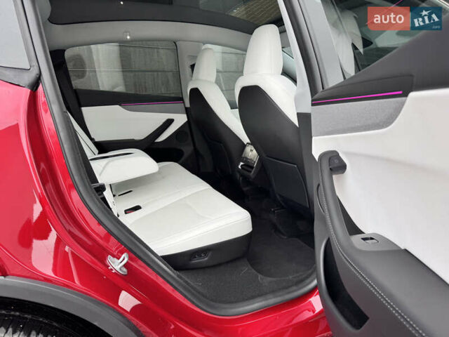 Красный Тесла Model Y, объемом двигателя 0 л и пробегом 2 тыс. км за 49990 $, фото 16 на Automoto.ua