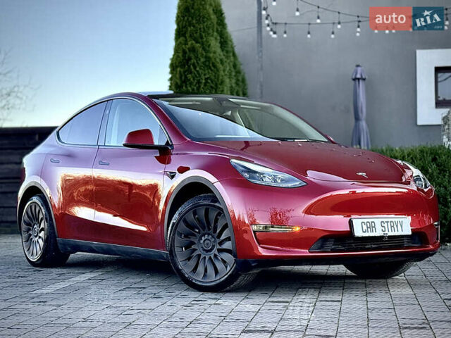 Красный Тесла Model Y, объемом двигателя 0 л и пробегом 8 тыс. км за 29999 $, фото 10 на Automoto.ua