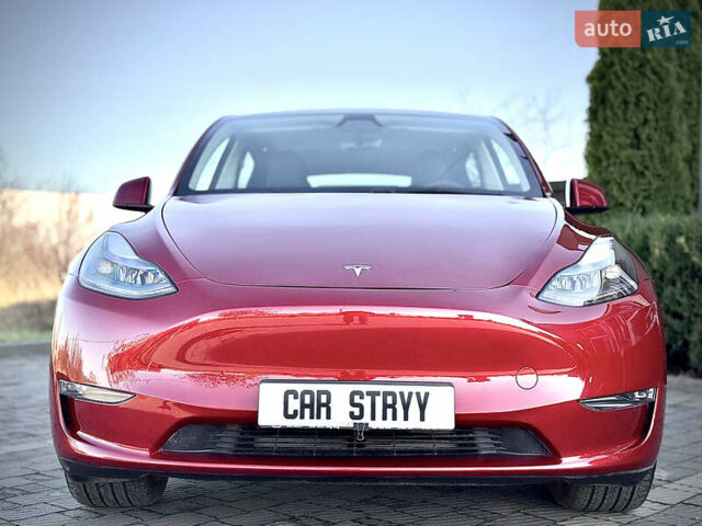 Красный Тесла Model Y, объемом двигателя 0 л и пробегом 8 тыс. км за 29999 $, фото 16 на Automoto.ua