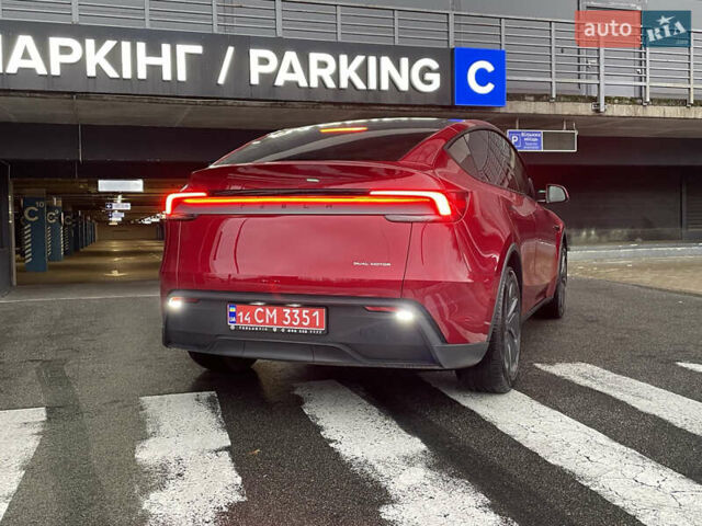 Красный Тесла Model Y, объемом двигателя 0 л и пробегом 2 тыс. км за 49990 $, фото 7 на Automoto.ua