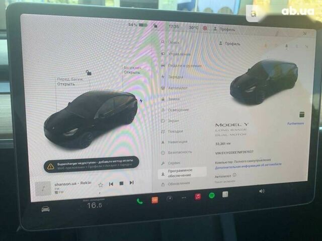 Тесла Model Y, объемом двигателя 0 л и пробегом 33 тыс. км за 42500 $, фото 8 на Automoto.ua