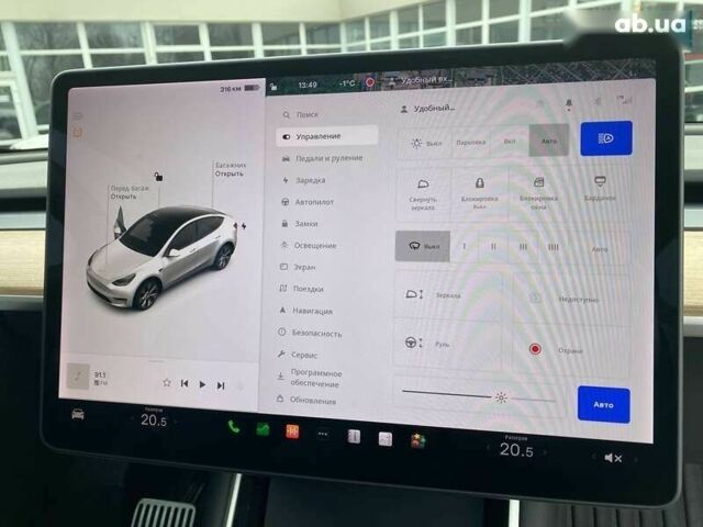 Тесла Model Y, объемом двигателя 4.25 л и пробегом 75 тыс. км за 28300 $, фото 15 на Automoto.ua