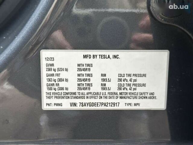 Тесла Model Y, объемом двигателя 4.25 л и пробегом 12 тыс. км за 32499 $, фото 25 на Automoto.ua