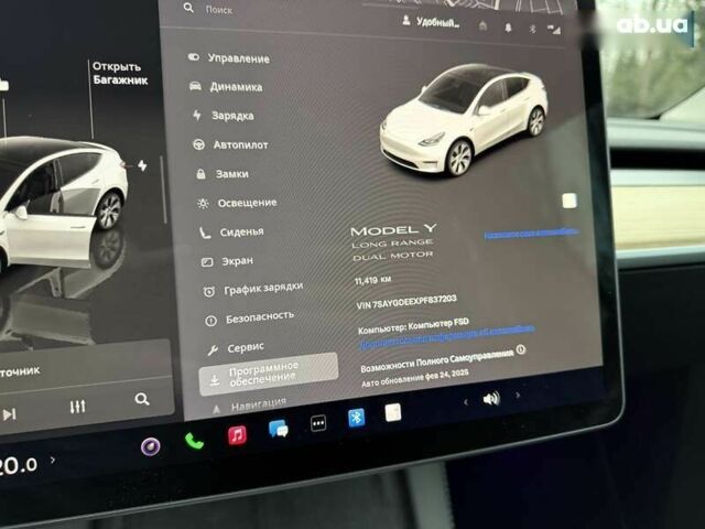 Тесла Model Y, об'ємом двигуна 4.25 л та пробігом 11 тис. км за 29950 $, фото 11 на Automoto.ua