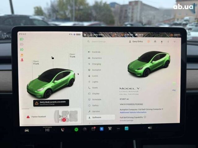 Тесла Model Y, объемом двигателя 0 л и пробегом 142 тыс. км за 18800 $, фото 8 на Automoto.ua