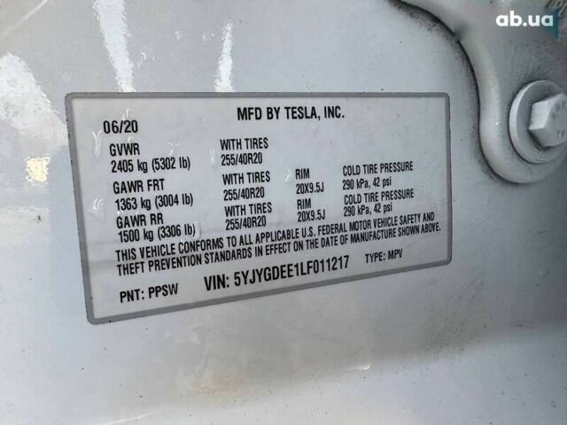 Тесла Model Y, об'ємом двигуна 0 л та пробігом 127 тис. км за 17900 $, фото 11 на Automoto.ua