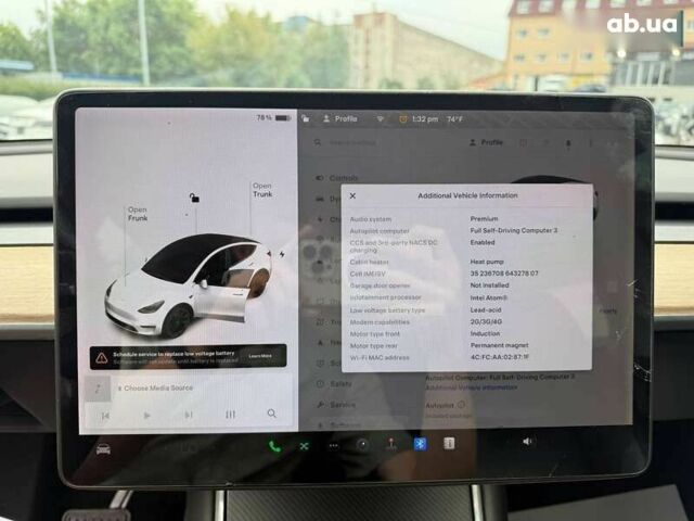 Тесла Model Y, об'ємом двигуна 0 л та пробігом 117 тис. км за 17800 $, фото 8 на Automoto.ua