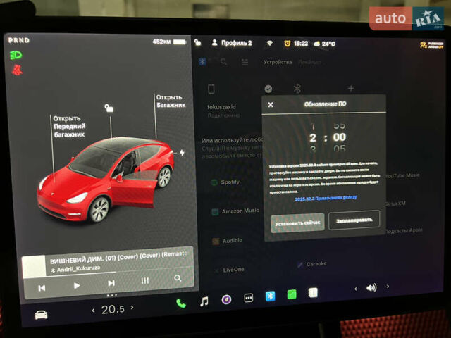 Тесла Model Y, объемом двигателя 0 л и пробегом 106 тыс. км за 23900 $, фото 13 на Automoto.ua