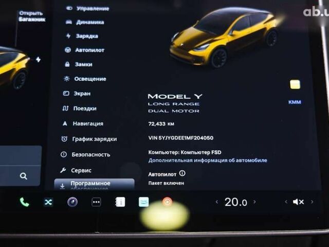 Тесла Model Y, объемом двигателя 0 л и пробегом 67 тыс. км за 25900 $, фото 21 на Automoto.ua