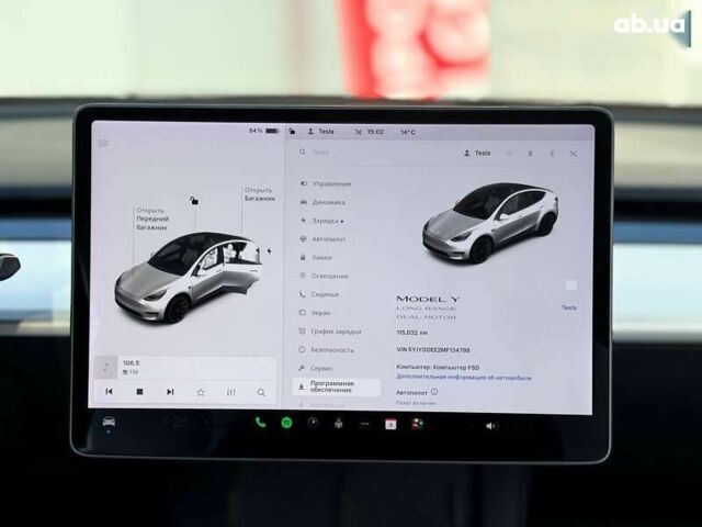 Тесла Model Y, объемом двигателя 0 л и пробегом 115 тыс. км за 23999 $, фото 20 на Automoto.ua