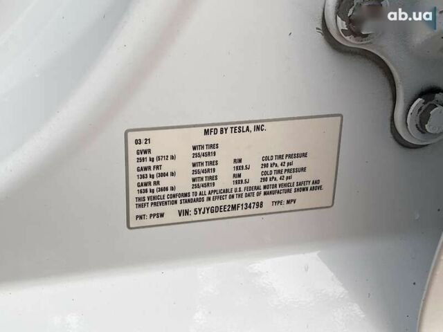 Тесла Model Y, объемом двигателя 0 л и пробегом 115 тыс. км за 25999 $, фото 25 на Automoto.ua